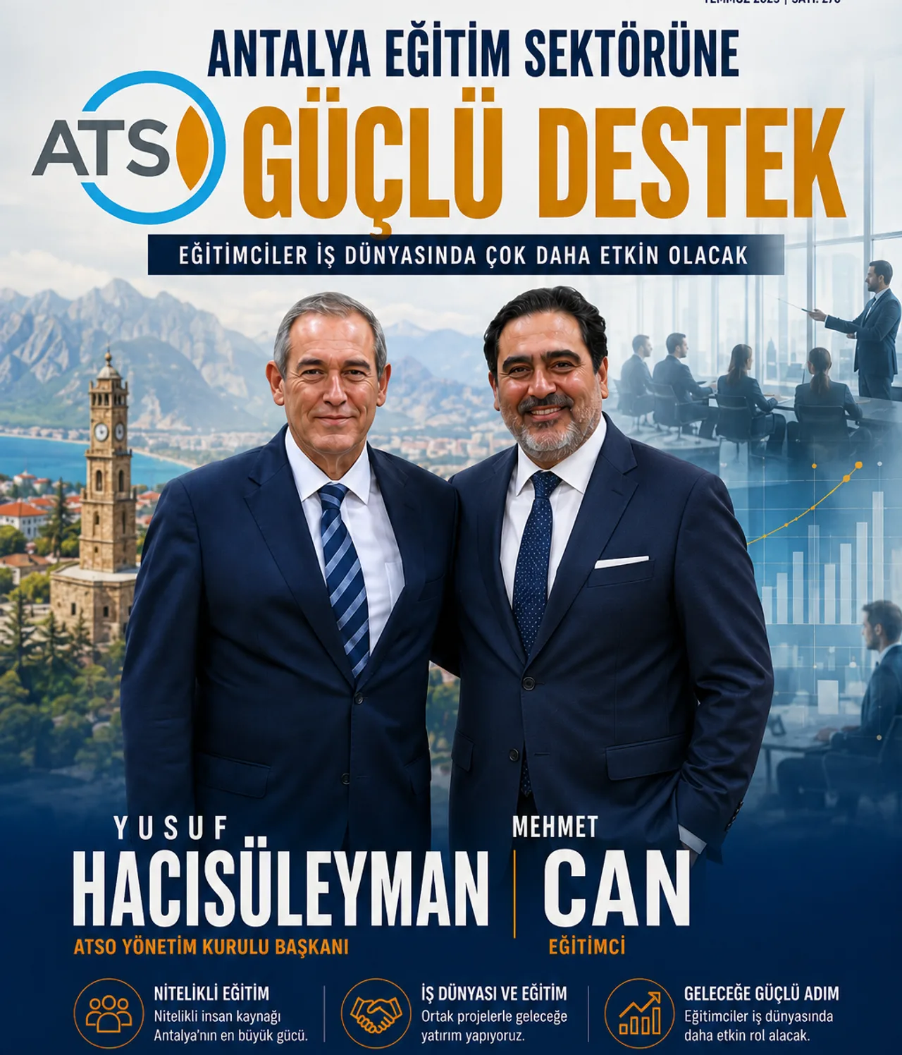 ATSO İLE EĞİTİM SEKTÖRÜNDE GELECEĞE GÜÇLÜ ADIMLAR