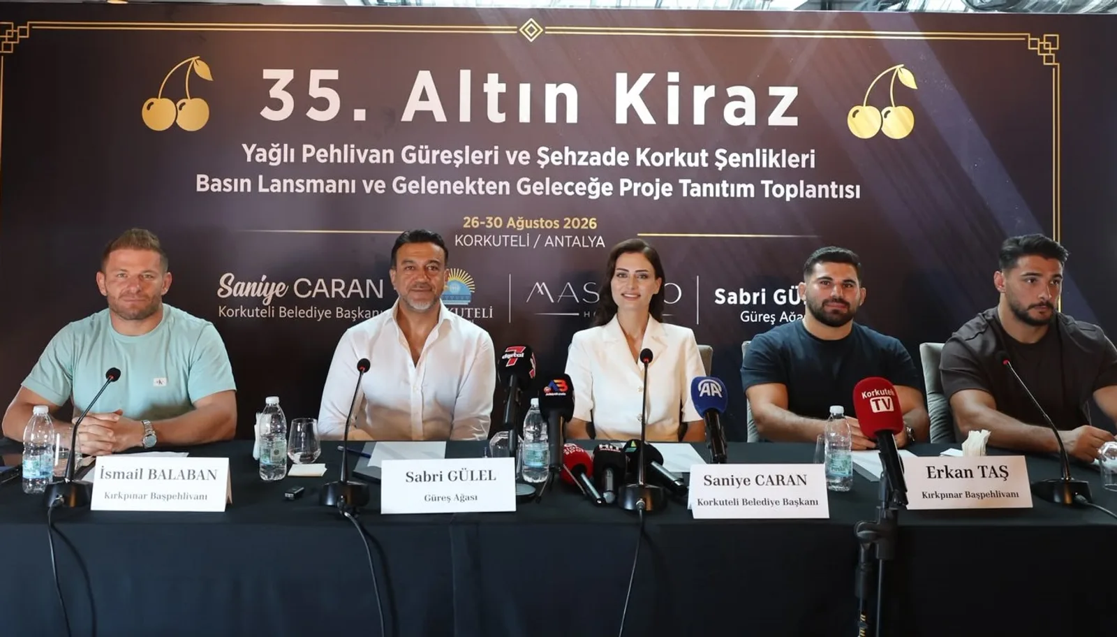 TURİZMCİ İŞ İNSANI SABRİ GÜLEL'İN VİZYONU YAĞLI GÜREŞ İLE BULUŞTU